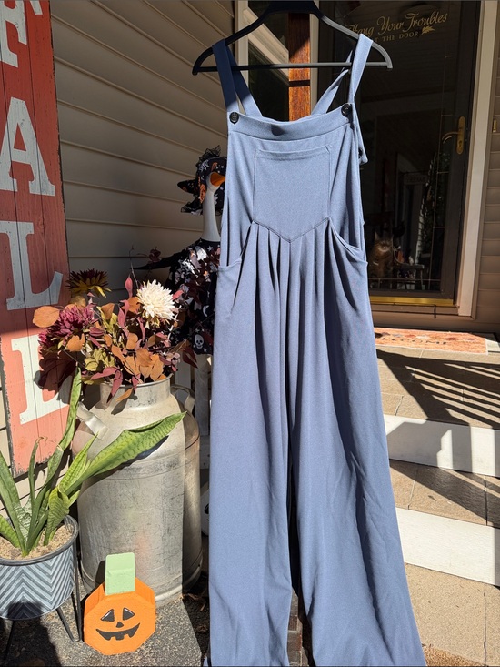 HALARA Pants - Halara Pockets Waffle Casual Overalls in “Mountain Spring”
